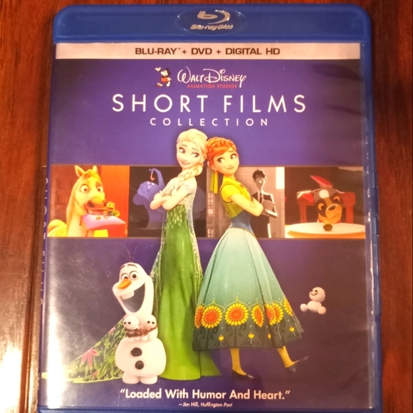 Walt Disney's SHORT FILMS COLLECTION on BLU-RAY ONLY - Picture 1 of 2